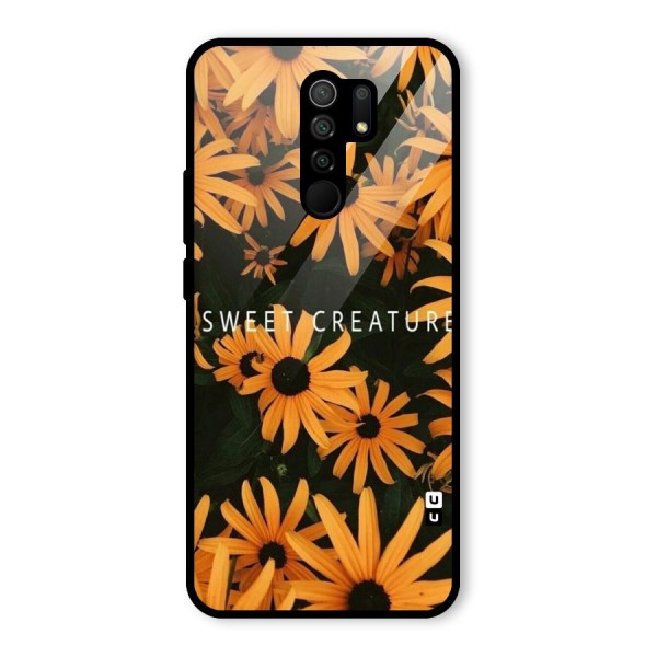 Sweet Creature Glass Back Case for Redmi 9 Prime