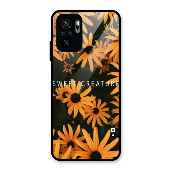 Sweet Creature Glass Back Case for Redmi Note 10