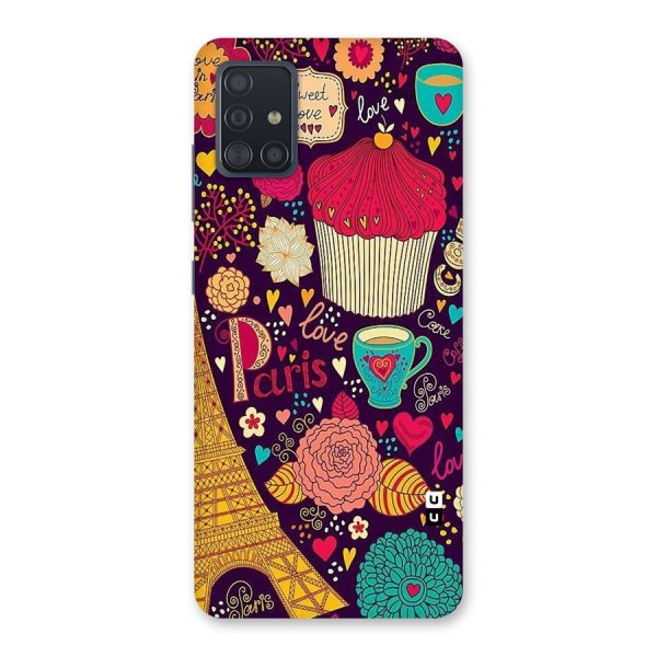 Sweet Love Back Case for Galaxy A51