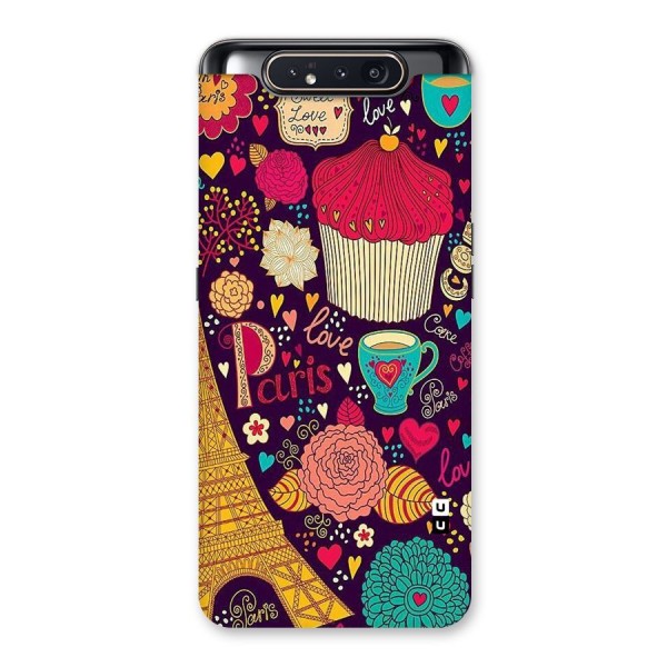 Sweet Love Back Case for Galaxy A80