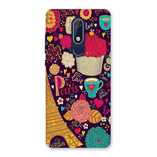 Sweet Love Back Case for Nokia 5.1