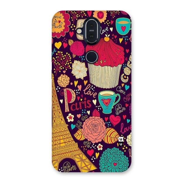 Sweet Love Back Case for Nokia 8.1