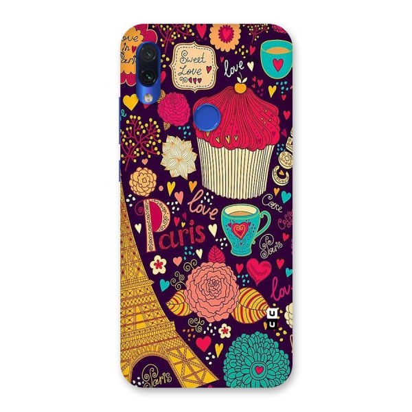 Sweet Love Back Case for Redmi Note 7