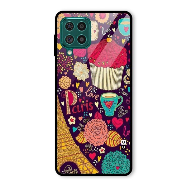 Sweet Love Glass Back Case for Galaxy F62