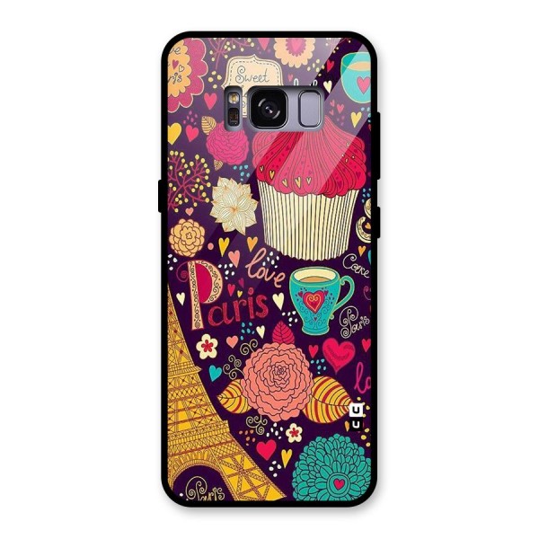 Sweet Love Glass Back Case for Galaxy S8