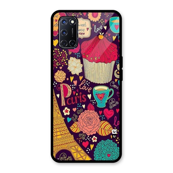 Sweet Love Glass Back Case for Oppo A52