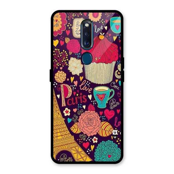 Sweet Love Glass Back Case for Oppo F11 Pro