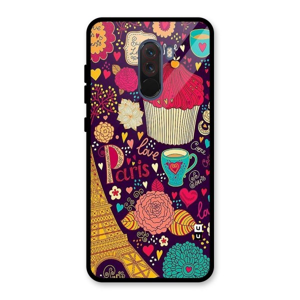 Sweet Love Glass Back Case for Poco F1