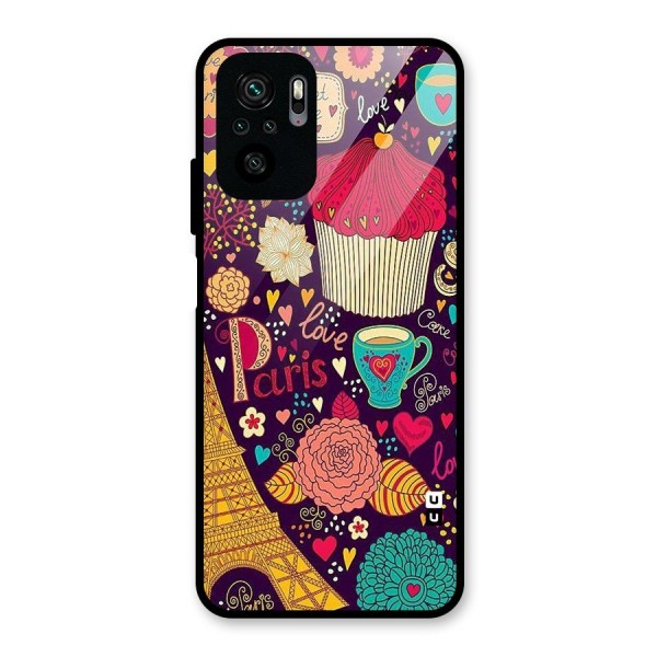 Sweet Love Glass Back Case for Redmi Note 10