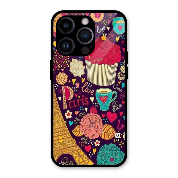 Sweet Love Glass Back Case for iPhone 14 Pro