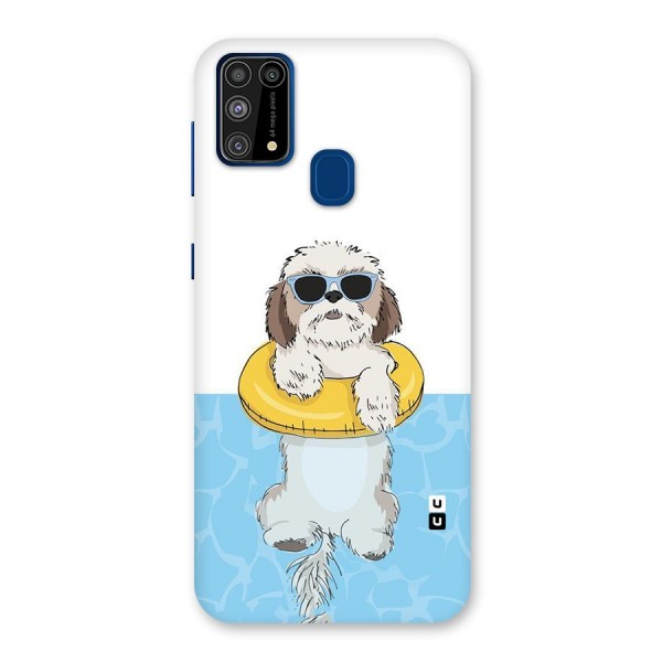 Swimming Doggo Back Case for Galaxy F41