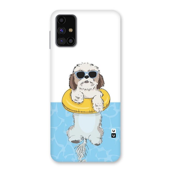 Swimming Doggo Back Case for Galaxy M31s