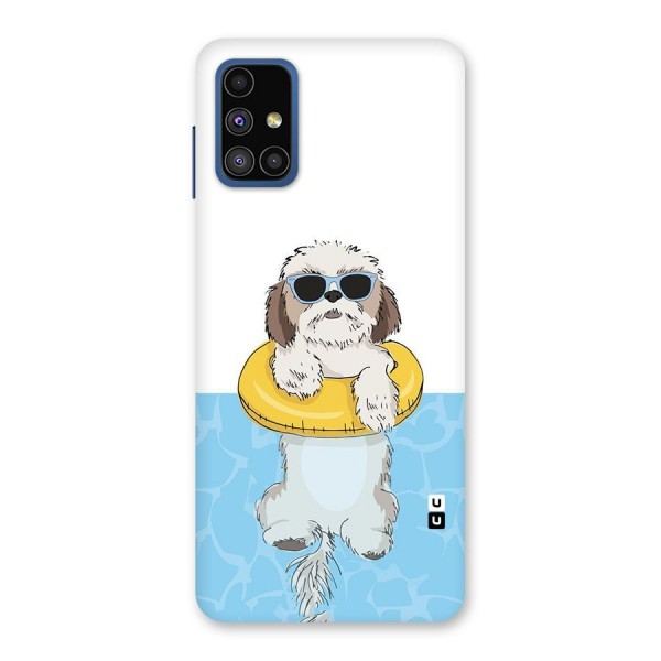 Swimming Doggo Back Case for Galaxy M51