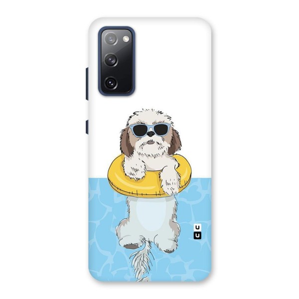 Swimming Doggo Back Case for Galaxy S20 FE