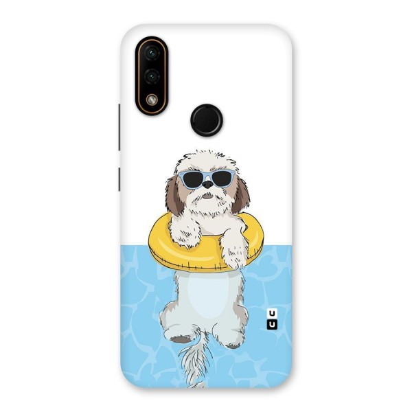 Swimming Doggo Back Case for Lenovo A6 Note