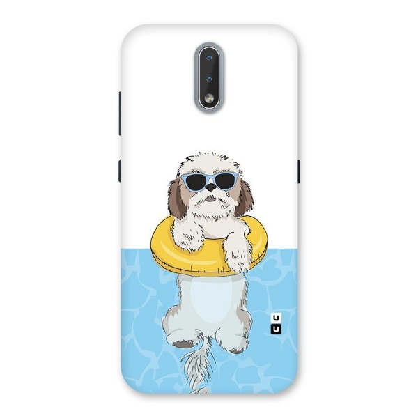 Swimming Doggo Back Case for Nokia 2.3