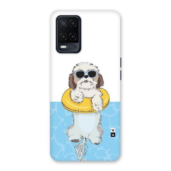 Swimming Doggo Back Case for Oppo A54