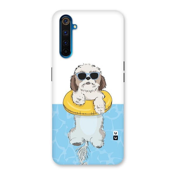 Swimming Doggo Back Case for Realme 6 Pro