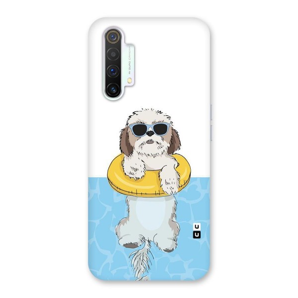 Swimming Doggo Back Case for Realme X3 SuperZoom