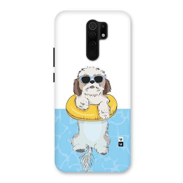 Swimming Doggo Back Case for Redmi 9 Prime