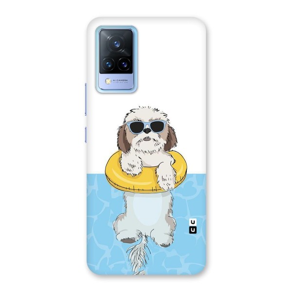 Swimming Doggo Back Case for Vivo V21 5G