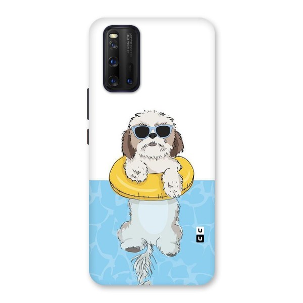 Swimming Doggo Back Case for Vivo iQOO 3