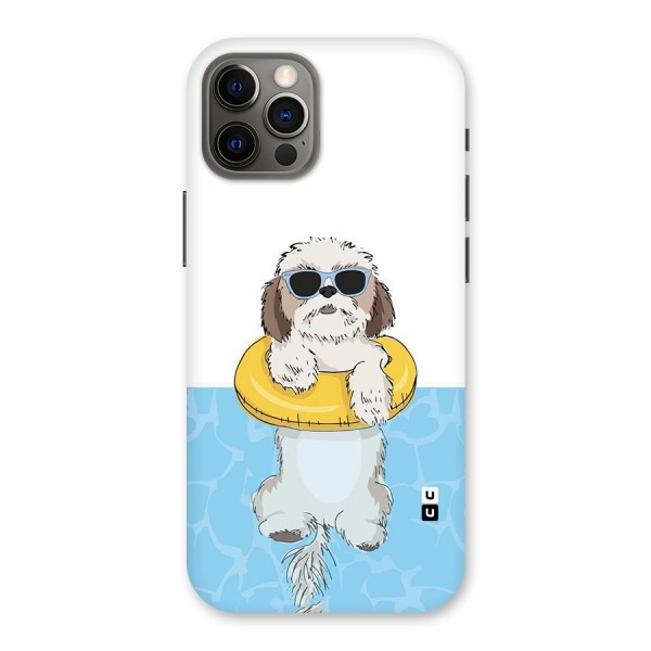 Swimming Doggo Back Case for iPhone 12 Pro