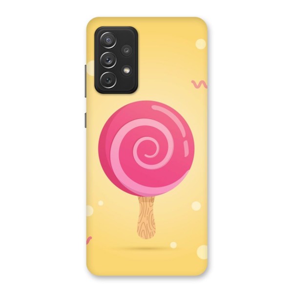 Swirl Ice Cream Back Case for Galaxy A72