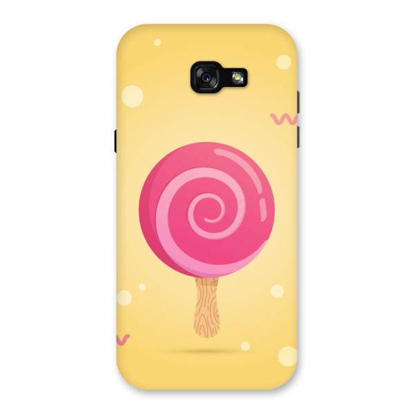 Swirl Ice Cream Back Case for Galaxy A7 (2017)