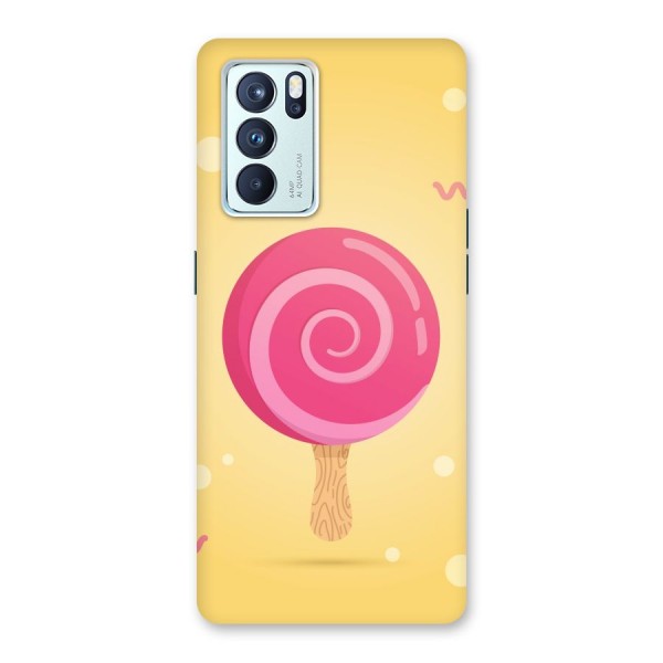 Swirl Ice Cream Back Case for Oppo Reno6 Pro 5G