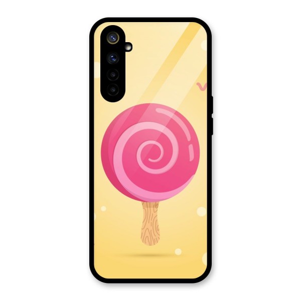 Swirl Ice Cream Glass Back Case for Realme 6