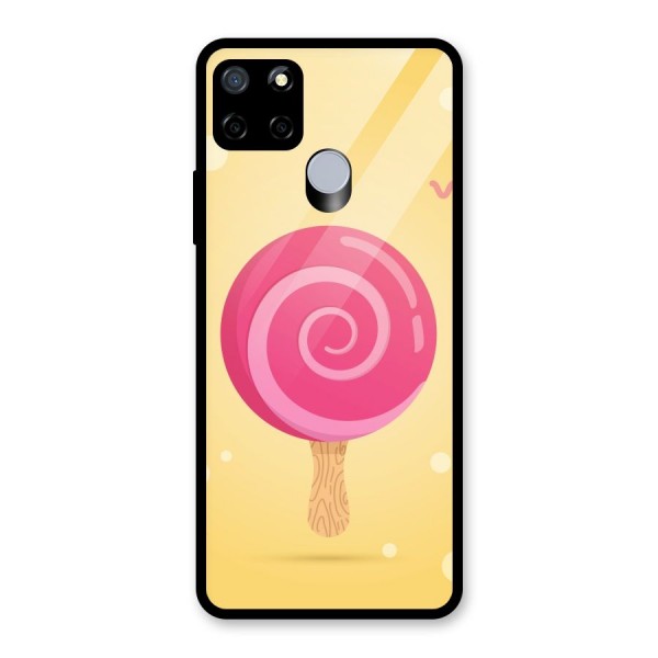 Swirl Ice Cream Glass Back Case for Realme C12