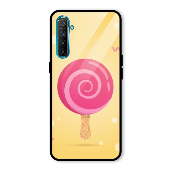 Swirl Ice Cream Glass Back Case for Realme XT