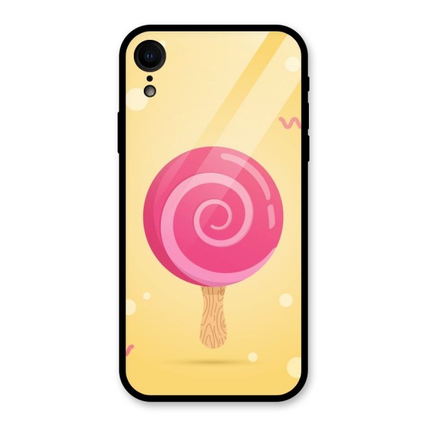 Swirl Ice Cream Glass Back Case for XR