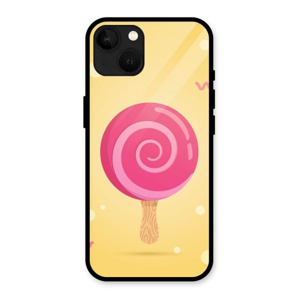 Swirl Ice Cream Glass Back Case for iPhone 13