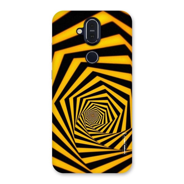 Taxi Pattern Back Case for Nokia 8.1