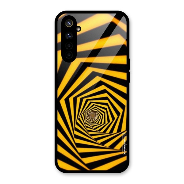 Taxi Pattern Glass Back Case for Realme 6