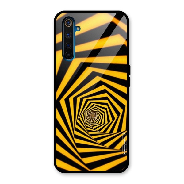 Taxi Pattern Glass Back Case for Realme 6 Pro