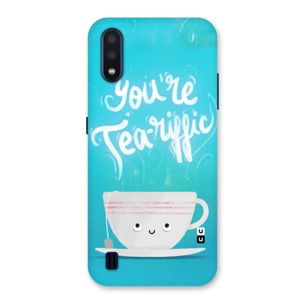 Tea-rific Back Case for Galaxy M01