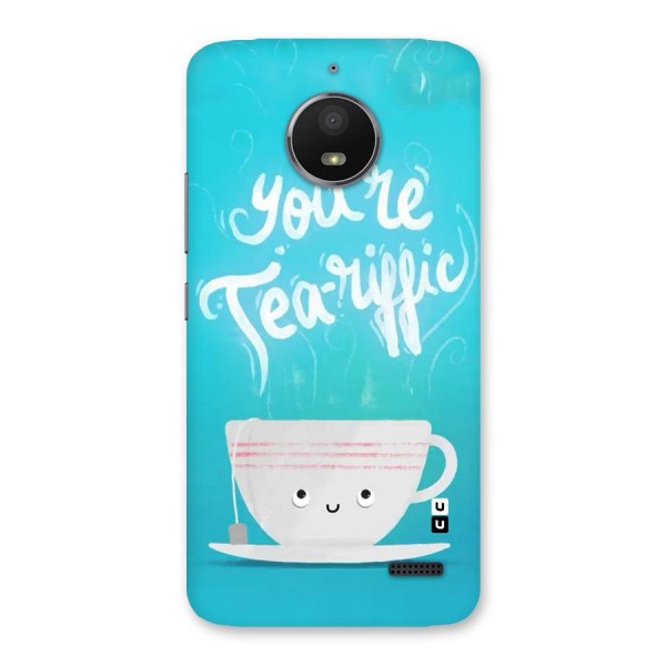 Tea-rific Back Case for Moto E4