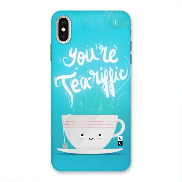 Tea-rific Back Case for iPhone XS Max