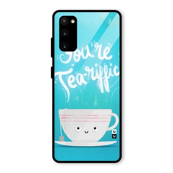 Tea-rific Glass Back Case for Galaxy S20 FE 5G