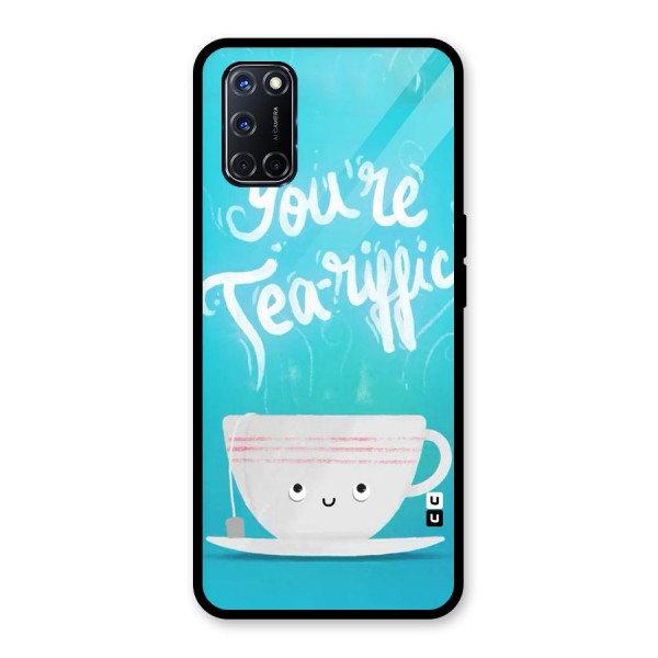 Tea-rific Glass Back Case for Oppo A52