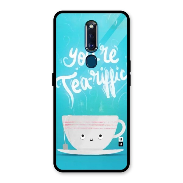 Tea-rific Glass Back Case for Oppo F11 Pro