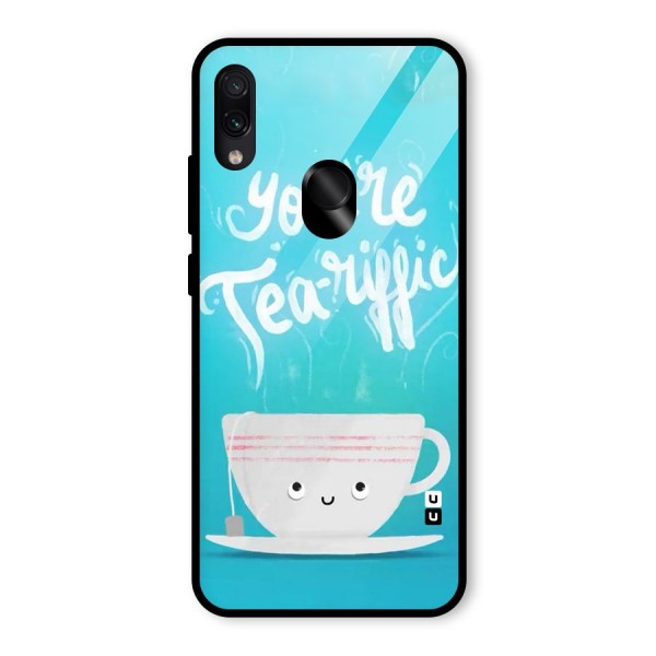 Tea-rific Glass Back Case for Redmi Note 7