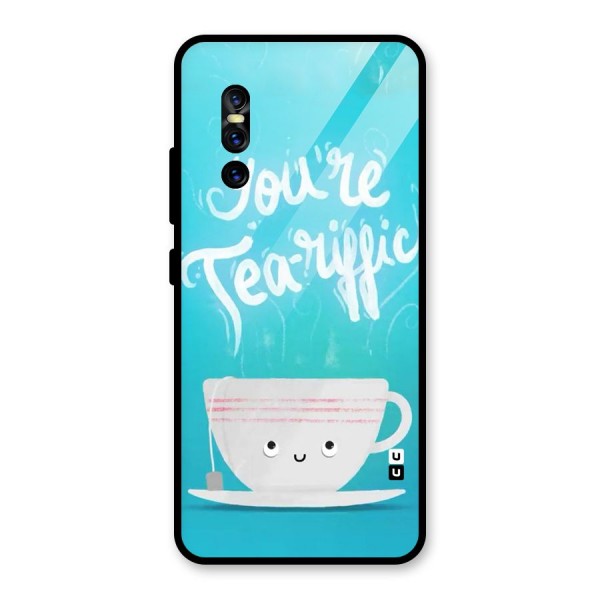 Tea-rific Glass Back Case for Vivo V15 Pro