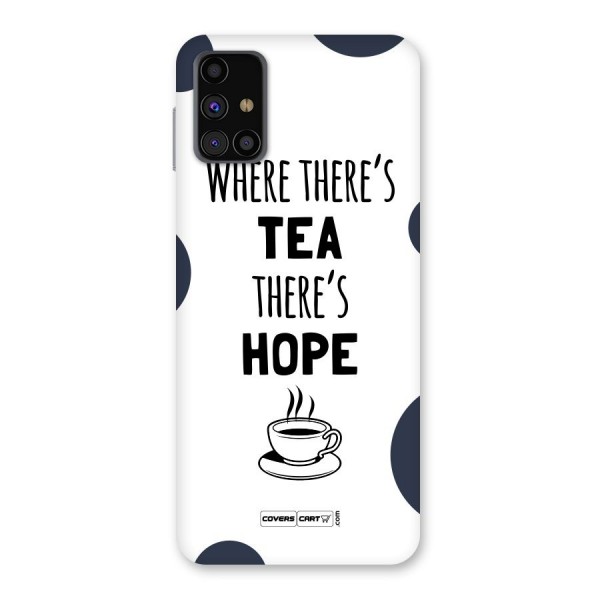 Tea Hope Back Case for Galaxy M31s