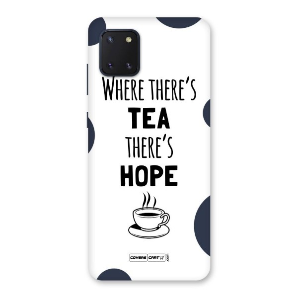 Tea Hope Back Case for Galaxy Note 10 Lite