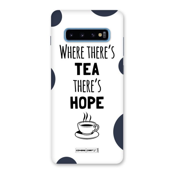 Tea Hope Back Case for Galaxy S10 Plus