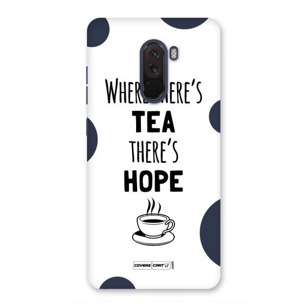 Tea Hope Back Case for Poco F1